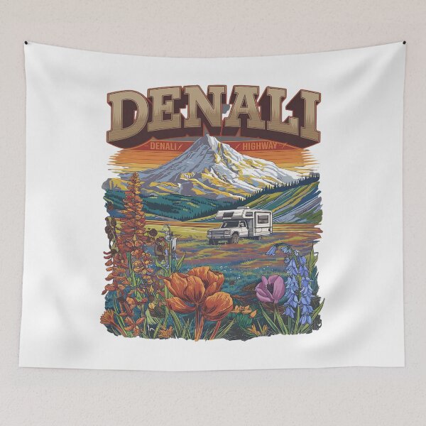 Item preview, Denali Vibes - Denali mountain - Mt Denali - Great Denali - I love Denali - Denali wildlife designed and sold by JansenGS.