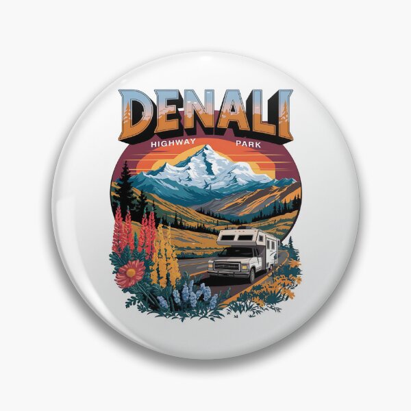 Artikelvorschau, Malerischer Denali - Denali-Berg - Mt. Denali - Denali Highway - Ich liebe Denali - Denali-Wildtierwelt entworfen und verkauft von JansenGS.