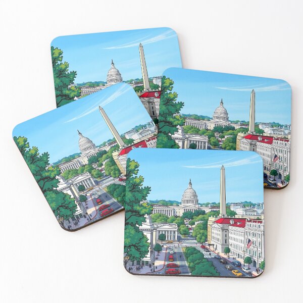 Item preview, Luxury Vibrant Cityscapes City Life Modern Urban Art designed and sold by ART ATTACK ZONE.