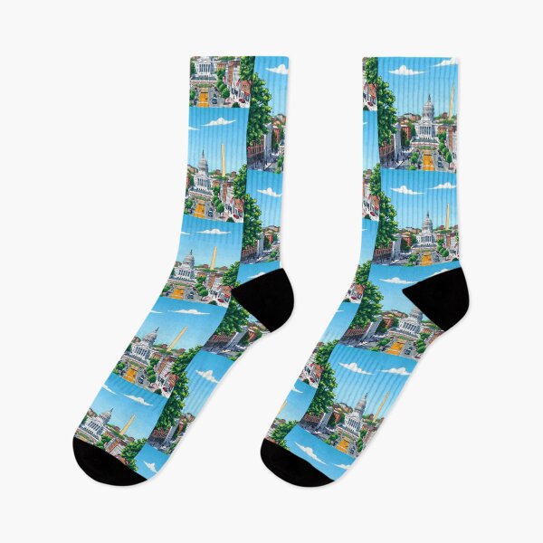 Item preview, Design Vibrant Cityscapes City Life Modern Urban Art designed and sold by ART ATTACK ZONE.
