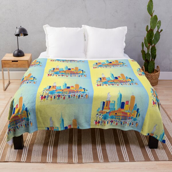Item preview, Illustration Vibrant Cityscapes City Life Modern Urban Art designed and sold by ART ATTACK ZONE.