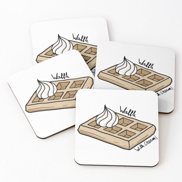 Item preview, Waffle with cream! designed and sold by Fusky Custom's.