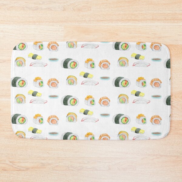 Item preview, Watercolor Sushi Rolls designed and sold by daphsam.