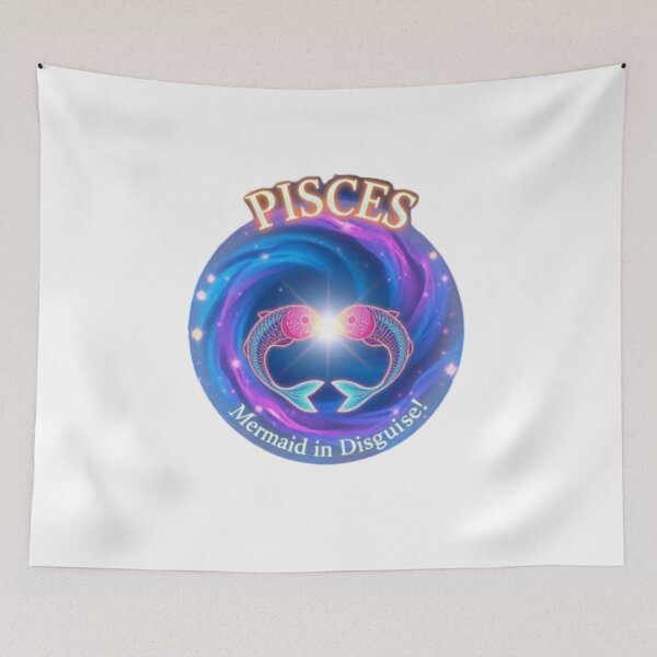 Item preview, Pisces Power: Soft-Hearted, Strong-Willed, Unstoppably Unique! designed and sold by PopPrismDesigns.
