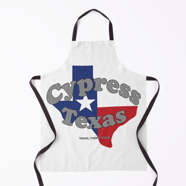 Item preview, Cypress, Texas Map with Flag & Zip Codes designed and sold by Patro Travels.