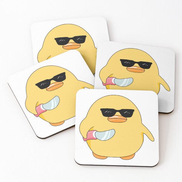 Item preview, Angry little duckling with a knife and glasses designed and sold by SamyraPereira.