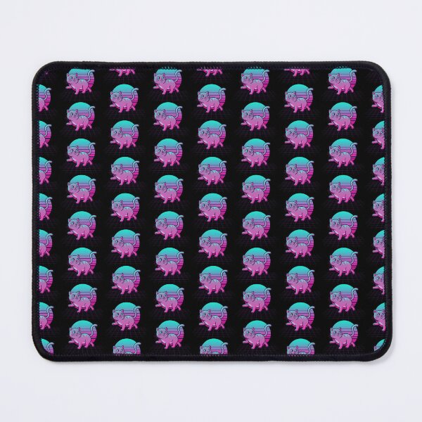 Item preview, Vaporwave Cat designed and sold by Tw1nsAIArt.