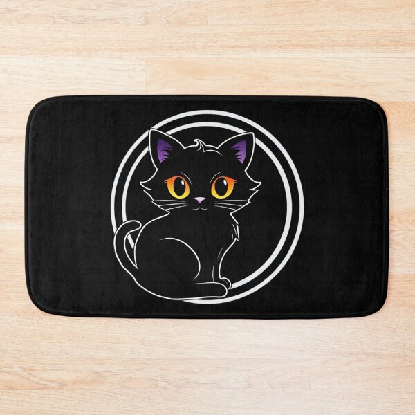 Item preview, Black Capital Letter O Monogram with Black Cat | Alphabet Letters | Cat Illustration designed and sold by UnhingedBird.