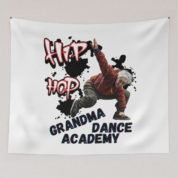 Item preview, Hip-Hop Grandmother – Grandmar Dance Academy Design designed and sold by inksavvystudio.