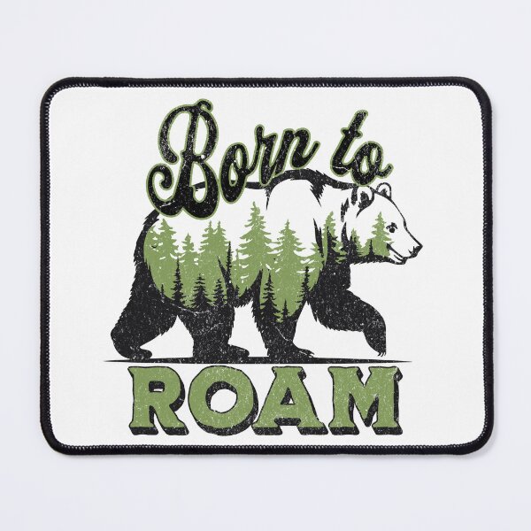 Item preview, Born to Roam Bear Adventure Design designed and sold by Soulful Stash .