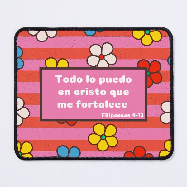 Item preview, I Can Do All Things Through Christ - Colorful Retro Design designed and sold by bible-prints.