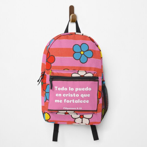 Item preview, I Can Do All Things Through Christ - Colorful Retro Design designed and sold by bible-prints.
