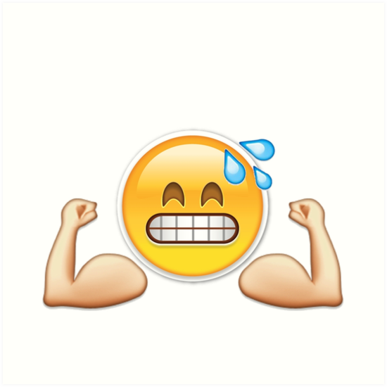 Muscle Emoji Emoji World 8558