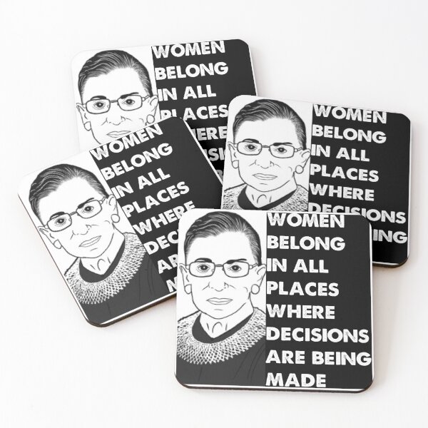 Item preview, Women Belong In All Places Where Decisions Are Being Made designed and sold by Spike The Punch Design Co..