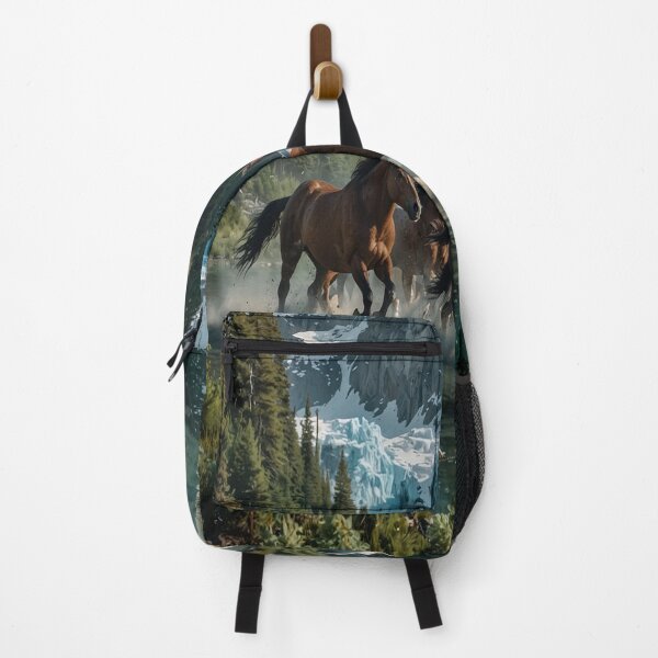 Item preview, Mustangs At Iceberg Lake Montana designed and sold by MajesticPx.