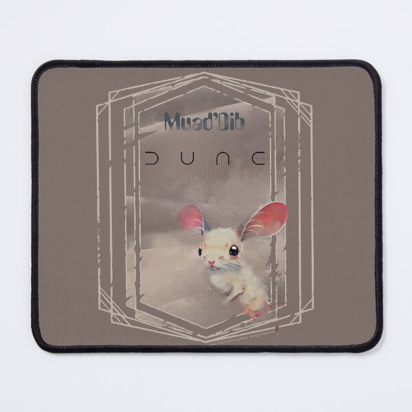 Item preview, DUNE. Sand Mouse (medium beige gray background) designed and sold by bekksa.