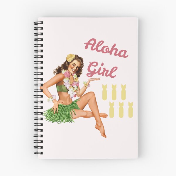 Item preview, Pinup Aloha Girl Nose Art designed and sold by javibo.