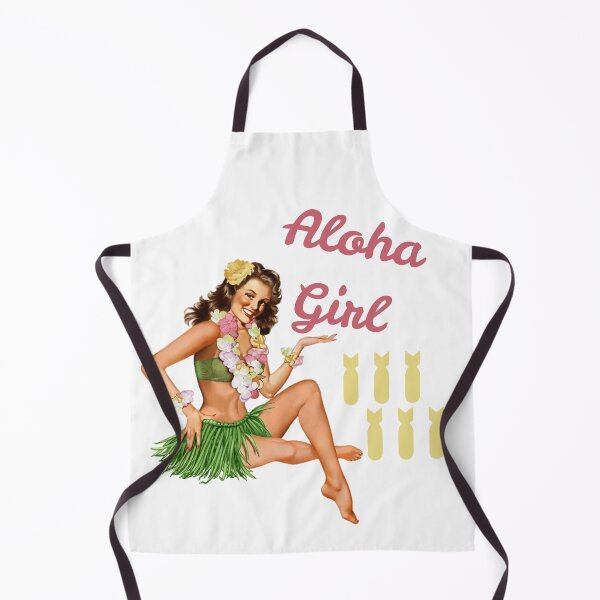 Item preview, Pinup Aloha Girl Nose Art designed and sold by javibo.