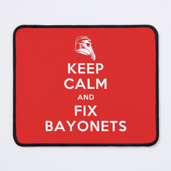 Item preview, Keep Calm and Fix Bayonets designed and sold by GrimdarkStore.