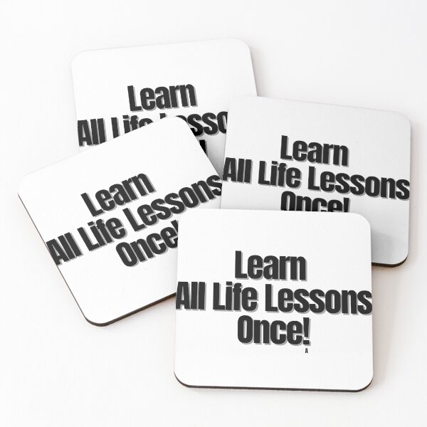 Item preview, Learn all life lessons once! designed and sold by Finds.