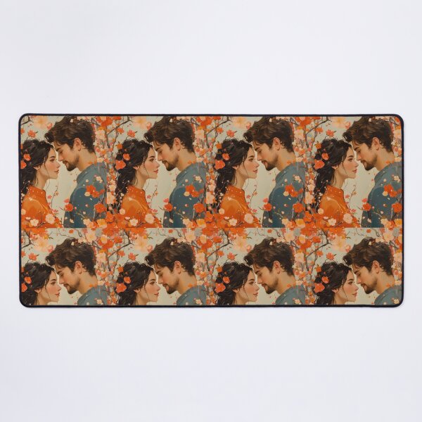 Item preview, Blossoming Love: A Moment of Serenity designed and sold by ArtVibeCo.