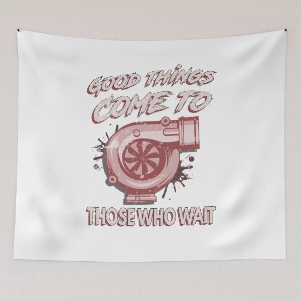 Item preview, Good Things Come Those Who Wait Truck 4X4 Turbo designed and sold by KNUXX Shop.