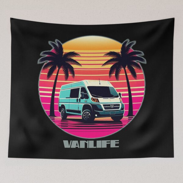 Item preview, Retro style Ram PromasterVanlife designed and sold by VANLIFE..