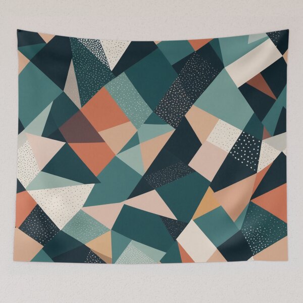 Item preview, Overlapping Triangles designed and sold by HebaRK Studio.