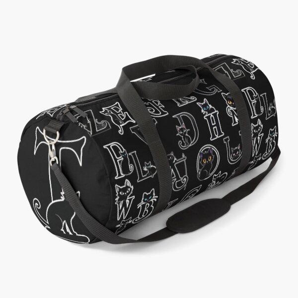 Item preview, Black Capital Letter T Monogram with Black Cat | Alphabet Letters | Cat Illustration designed and sold by UnhingedBird.