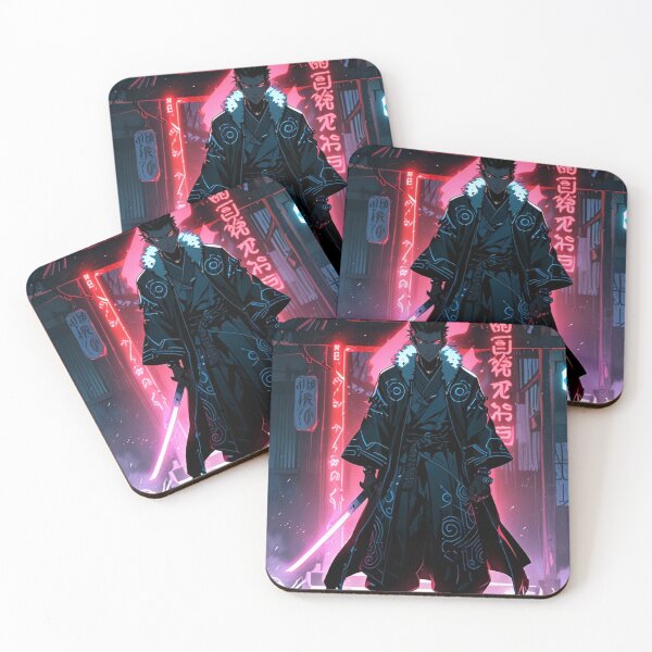 Item preview, Red Aura Kanji Samurai designed and sold by TondoMeander.
