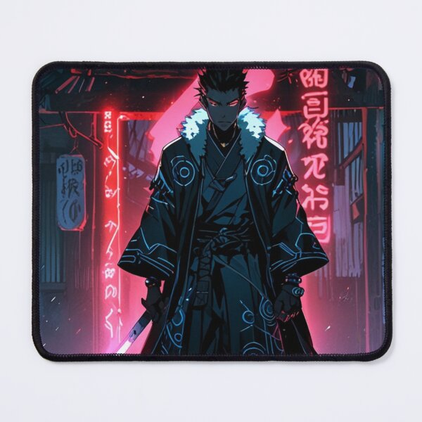 Item preview, Red Aura Kanji Samurai designed and sold by TondoMeander.