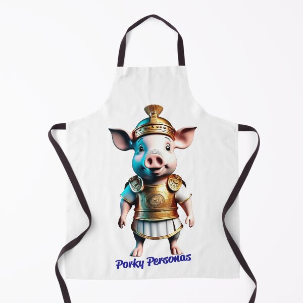 Item preview, Porky Personas Funny Pig Characters Gladiator designed and sold by Drone-tees.