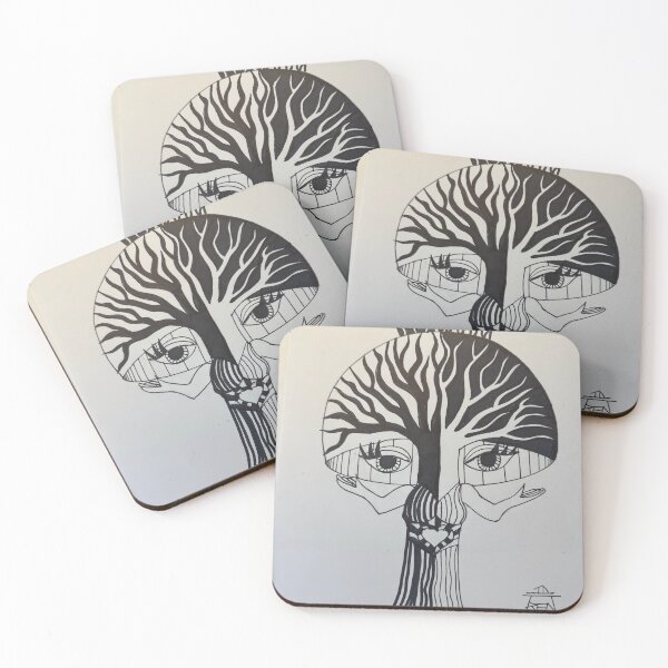 Item preview, Woman energy mushroom spirit  designed and sold by David Ulm.