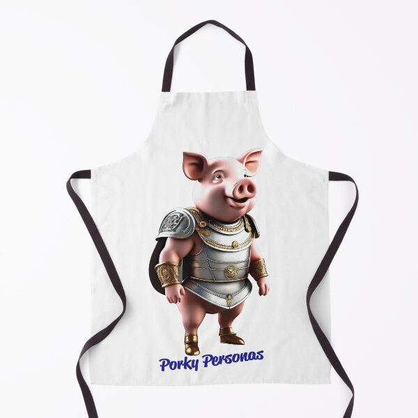 Item preview, Porky Personas Funny Pig Characters Gladiator designed and sold by Drone-tees.