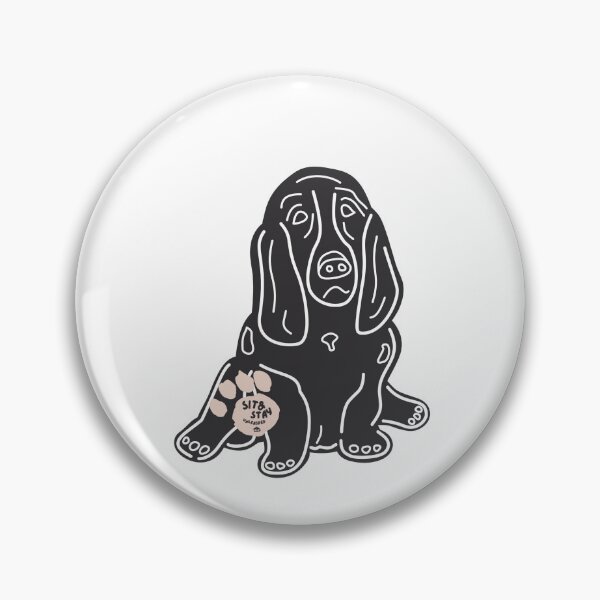 Item preview, Basset Hound_Digital Art designed and sold by bungalowhouse.