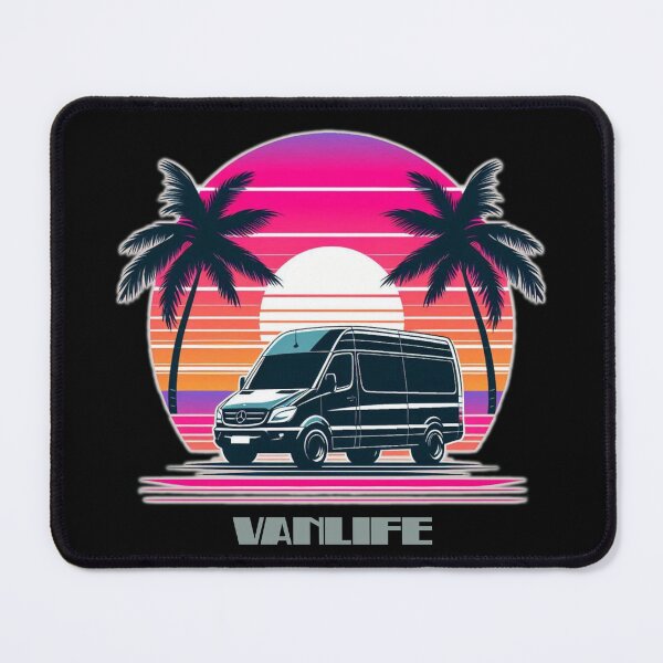 Item preview, Retro Mercedes Sprinter Vanlife  designed and sold by VANLIFE..