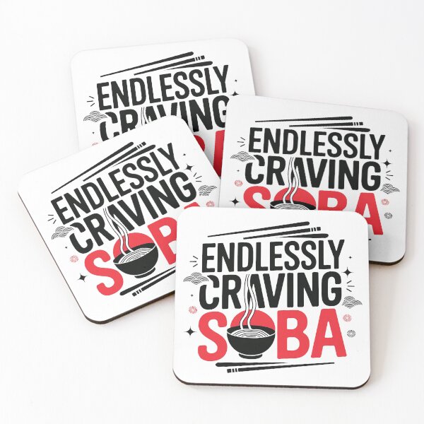Item preview, Endlessly Craving Soba - Fun Noodle Lovers designed and sold by Verycutethings.