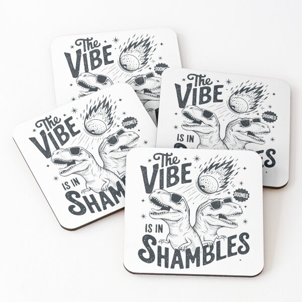 Item preview, The Vibes Are In Shambles - Monochromatic designed and sold by BeansterNL.