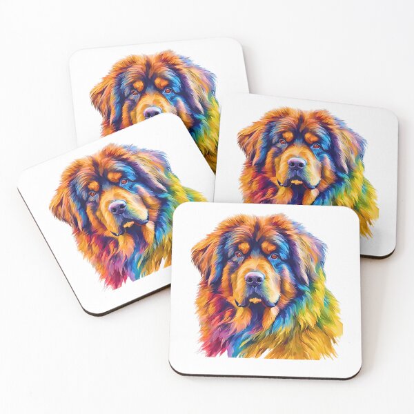 Item preview, Pop-Art Tibetan Mastiff Impressionism  designed and sold by Fredster1966.
