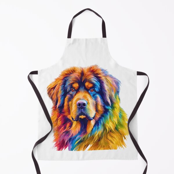 Item preview, Pop-Art Tibetan Mastiff Impressionism designed and sold by Fredster1966.
