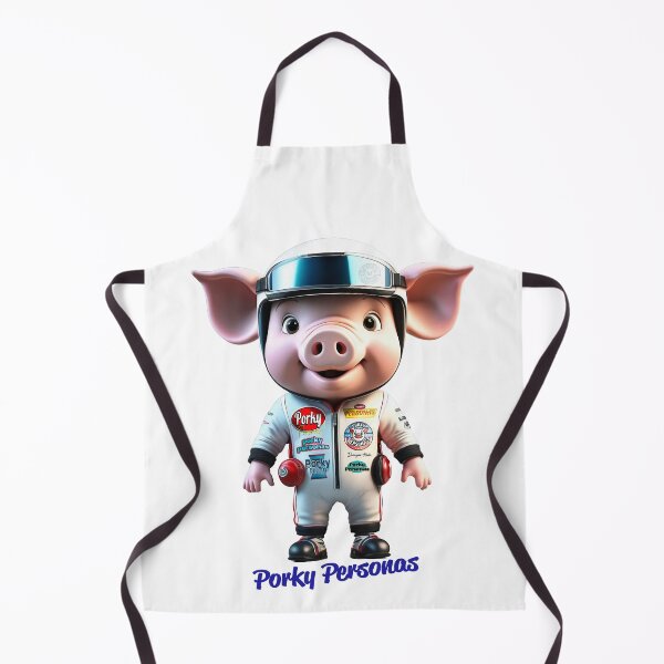 Item preview, Porky Personas Funny Pig Characters NASCAR designed and sold by Drone-tees.