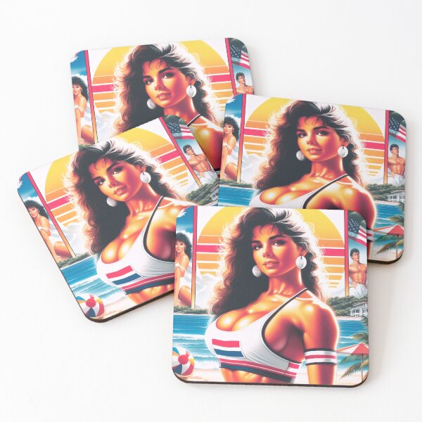 Item preview, 80s Athletic Girl designed and sold by PulpVintage.