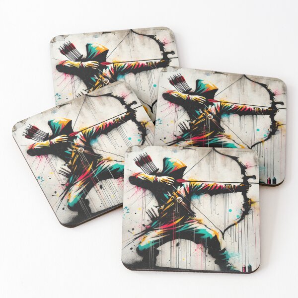 Item preview, Archer Streetart Graffiti | the Arrow designed and sold by Beyond The Nock.