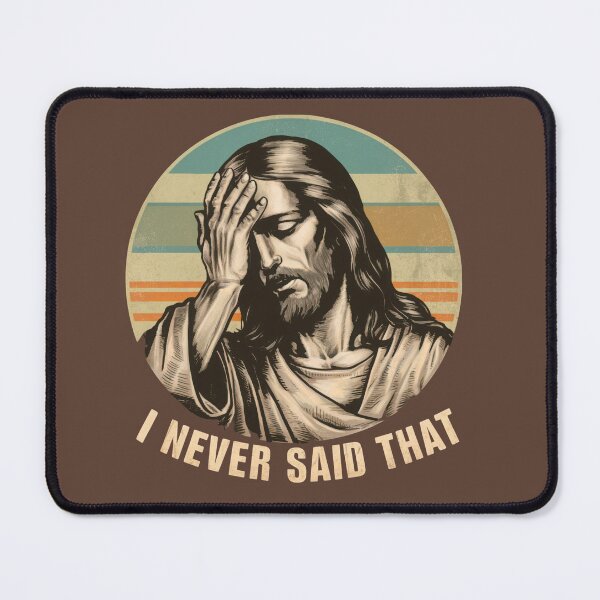 Item preview, Nunca dije eso – Divertido diseño de meme vintage de Jesús designed and sold by Aredbox.
