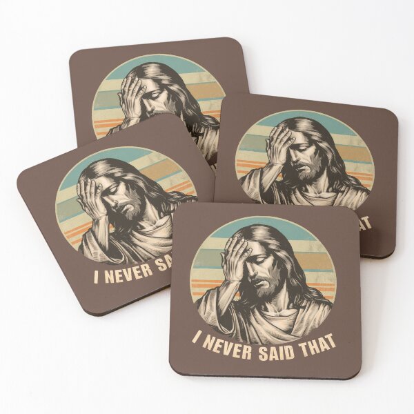 Item preview, I Never Said That – Funny Vintage Jesus Meme Design designed and sold by Aredbox.