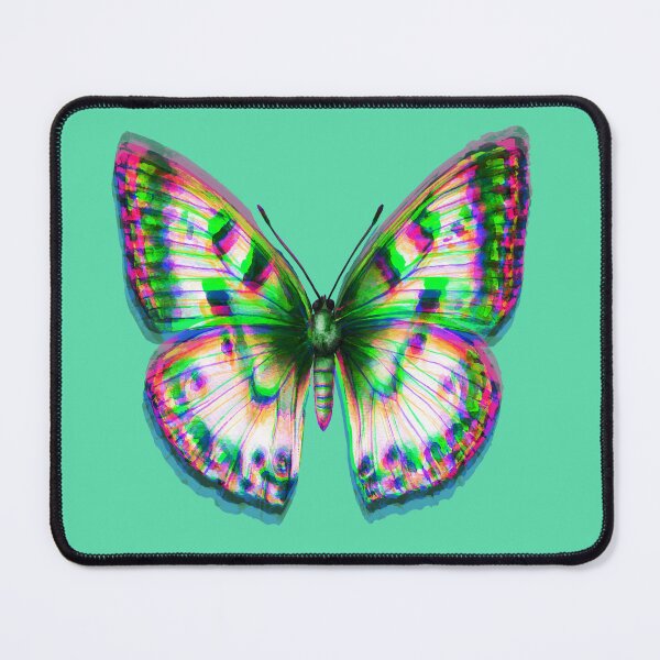 Item preview, Vividly Colourful Chromatic Abberation Butterfly designed and sold by SpiritedArtwork.