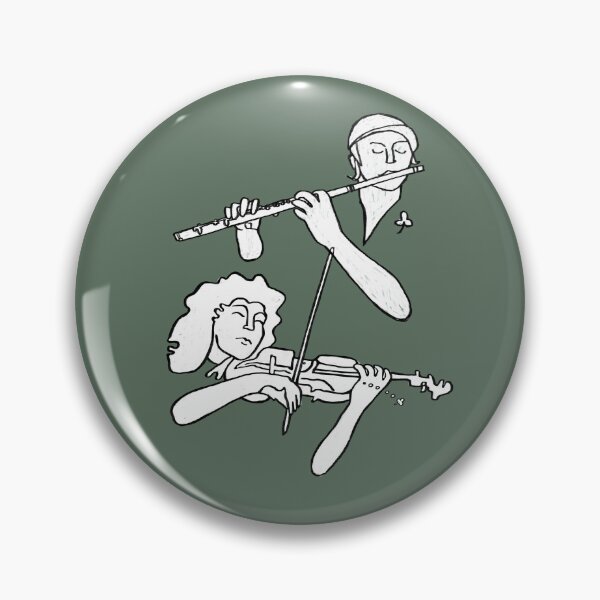 Item preview, Irish music, fiddle player, Ireland flute designed and sold by badlydrawnbabe.