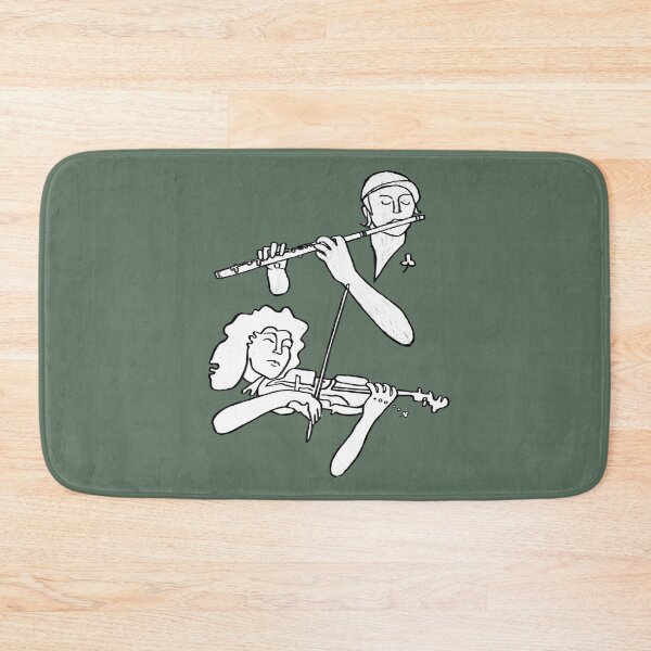Item preview, Irish music, fiddle player, Ireland flute designed and sold by badlydrawnbabe.