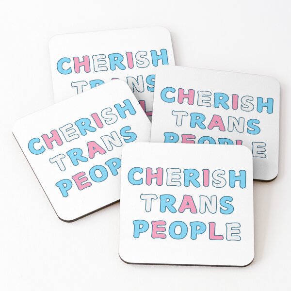 Item preview, Cherish Trans People  designed and sold by InclusivePrints.