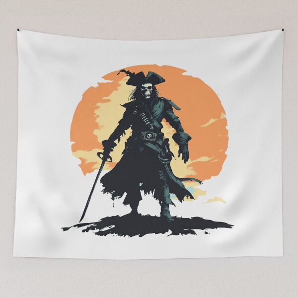 Item preview, ghost pirate designed and sold by javierparra.